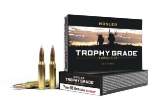 NOSLER TROPHY GRADE 7mm-08 REM ACCUBOND 140gr 2825fps 20pk