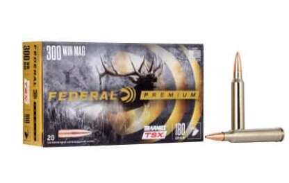 FEDERAL PREMIUM 300 WIN MAG 180gr TSX 2960fps 20pk