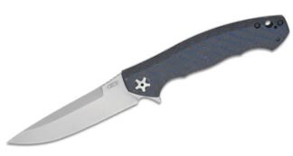 ZT-0452BLUCF SINKEVICH BLUE CARBON FIBER FOLDING KNIFE
