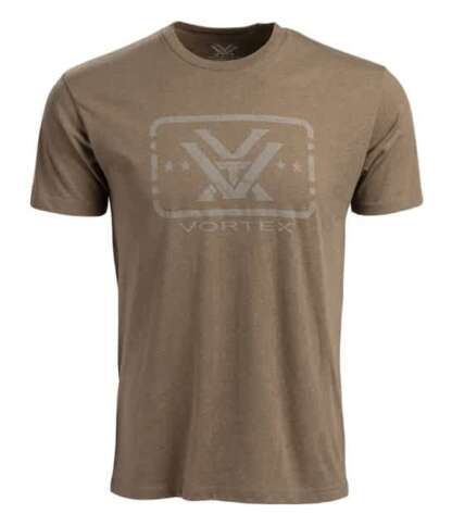 VORTEX 2XL TRIGGER PRESS COYOTE T-SHIRT