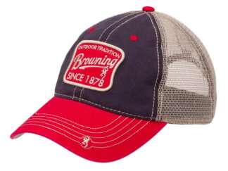 BROWNING TRENTON BLACK/RED HAT