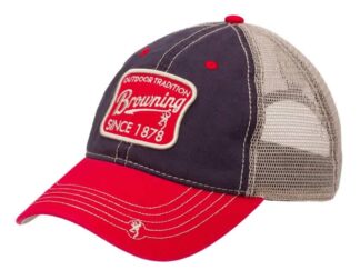 BROWNING TRENTON BLACK/RED HAT