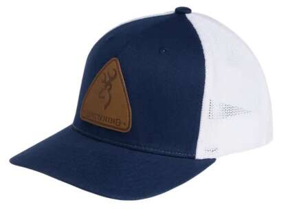 BROWNING SLUG - BLUE/WHITE MESH SNAP BACK HAT