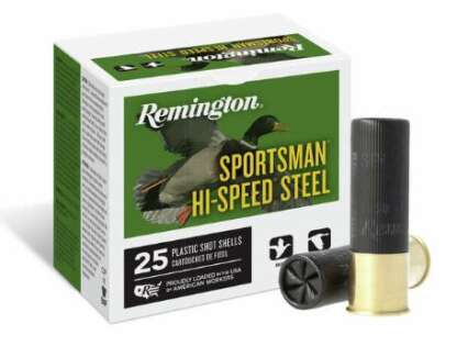 REMINGTON SPORTSMAN 12ga BB 3in 1-1/8oz HI-SPEED STEEL 1700fps 25pk