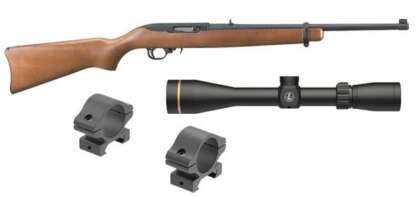 RUGER 10/22 RIMFIRE KIT LEUPOLD - 18.5in 10rnd