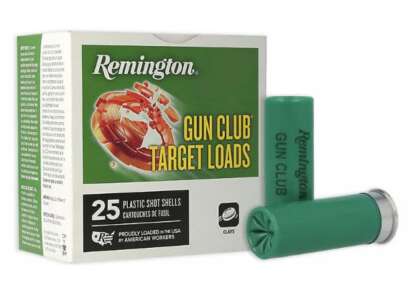 REMINGTON GUN CLUB 12ga #8 2.75in TARGET LOADS 25pk 1145fps