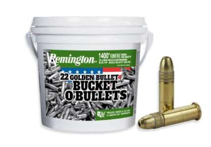 REMINGTON BUCKET O' BULLETS 22LR 36gr HP HV 1400pk 1280fps