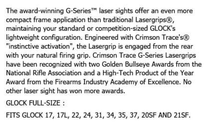 CRIMSON TRACE LG-617 LASER GRIP - Image 2