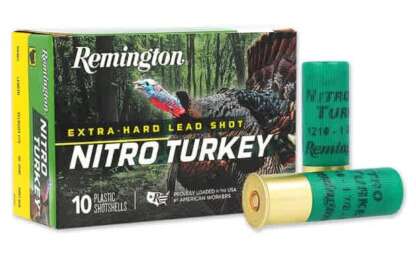 REMINGTON NITRO 12ga #4 3in 1-7/8oz TURKEY 1210fps 10pk