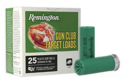 REMINGTON GUN CLUB 12ga #7.5 2.75in TARGET LOAD 1200fps 25pk