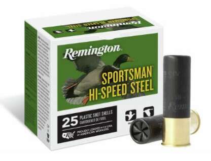 REMINGTON SPORTSMAN 12ga #2 2.75in 1-1/8oz HI-SPEED STEEL 1375fps 25pk