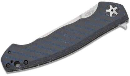 ZT-0452BLUCF SINKEVICH BLUE CARBON FIBER FOLDING KNIFE - Image 2