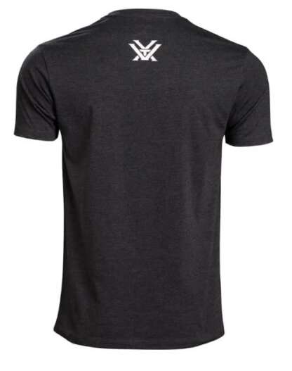 VORTEX 2XL CAMO LOGO CHARCOAL T-SHIRT - Image 2