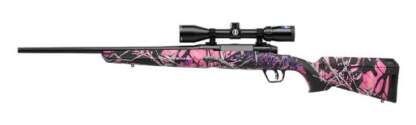 SAVAGE AXIS II XP COMPACT 243 WIN MUDDY GIRL 20in 4rnd DBM BUSHNELL 3-9x40 BANNER - Image 2