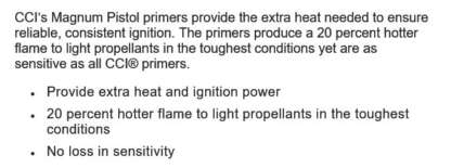 CCI No. 350 MAGNUM LARGE PISTOL PRIMERS 100pk - Image 2