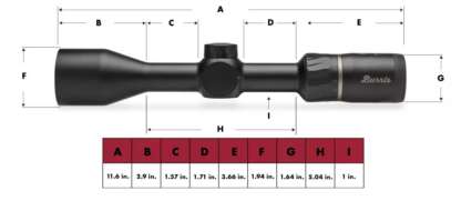 BURRIS FULLFIELD IV 2.5-10x42mm PLEX RIFLESCOPE - Image 3