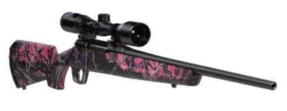 SAVAGE AXIS II XP COMPACT 243 WIN MUDDY GIRL 20in 4rnd DBM BUSHNELL 3-9x40 BANNER - Image 3