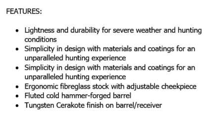 SAKO 90 ADVENTURE 6.5 CREEDMOOR H237 PICA FL STD NS 24.4in 5rnd - Image 8