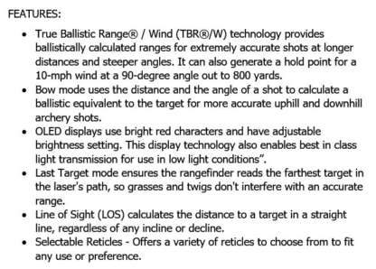 LEUPOLD RX-1600i TBR W/DNA LASER RANGEFINDER - Image 6