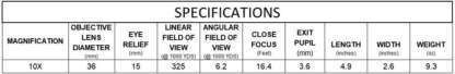 VORTEX SOLO 10x36mm MONOCULAR - Image 7