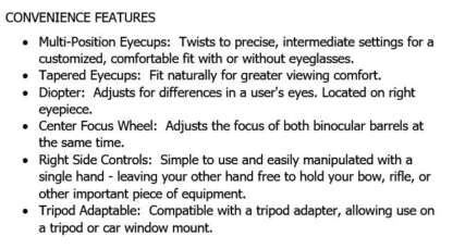 VORTEX FURY 5000 HD RANGEFINDER BINOCULAR - Image 7