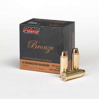 PMC BRONZE 44 REM MAG 240gr TCSP 25pk 1497fps