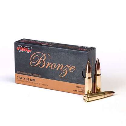 PMC BRONZE 7.62x39mm 123gr FMJ 20pk 2350fps