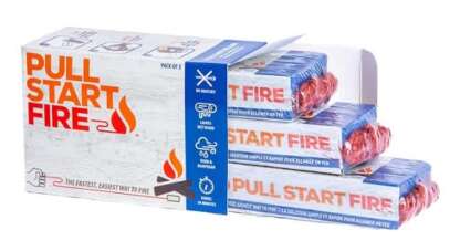 PULL START FIRE STARTER 3pk