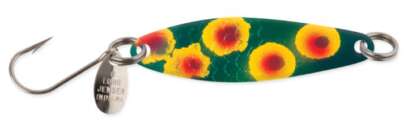 NEEDLEFISH 2in RED DOT FROG / BRASS BACK SPOON