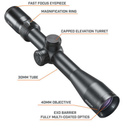 BUSHNELL ELITE 4500 4X 2.5-10x40mm MULTI X RIFLESCOPE - Image 5