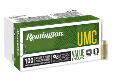 REMINGTON UMC 40 S&W 180gr FMJ 990fps 100pk