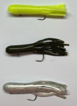 SHUR STRIKE 3.5in TUBE BAIT RIGGED 3pk