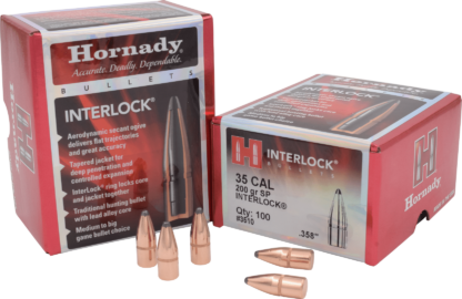 HORNADY INTERLOCK 35CAL .358in 200gr 100pk