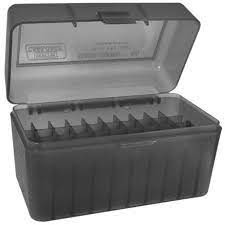 MTM 220SFT LARGE RIFLE 50rnd SMOKE AMMO BOX
