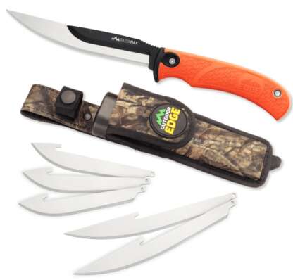 OUTDOOR EDGE RAZOR-MAX KNIFE W/6 BLADES