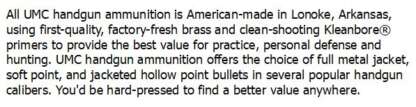 REMINGTON UMC 38 SPECIAL 158gr LRN 50pk 755fps - Image 2