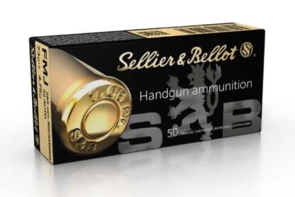 S&B 32 AUTO/7.65 BROWNING 73gr FMJ 50pk 900fps