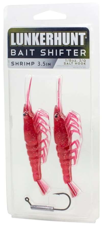 LUNKERHUNT 3.5in  CHUM SHRIMP BAIT SHIFTER KIT