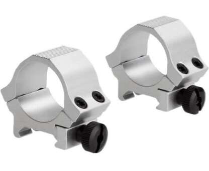 SUN OPTICS 1in LOW STD DOVETAIL SPORT RING LOW STAINLESS