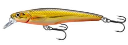 JERKBAIT SMELT GOLD/ORG 5-7in 3 5/8in 5/16oz DIVE