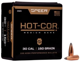 SPEER HOT-COR 30 cal .308in 150gr SPITZER 50pk
