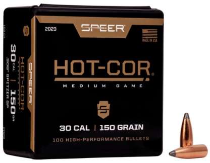 SPEER HOT-COR 30cal .308in 150gr SPITZER 50pk