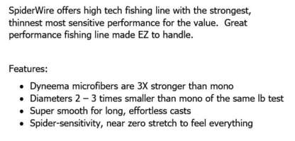 SPIDERWIRE EZ-BRAID 10LB 300YD BRAID - Image 2