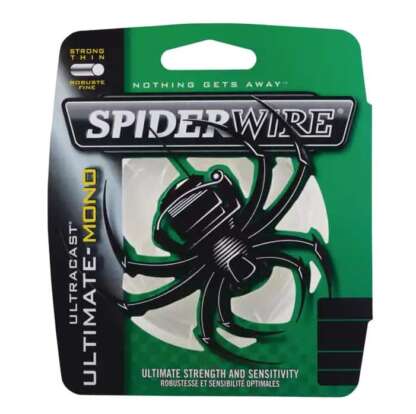 ULTIMATE MONO 6lb CLEAR 330yd SPIDERWIRE