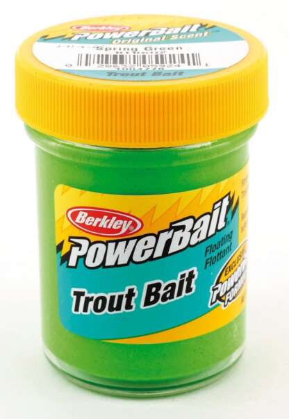 POWER BAIT FLOATING SPRING GREEN TROUT BAIT 1.75oz