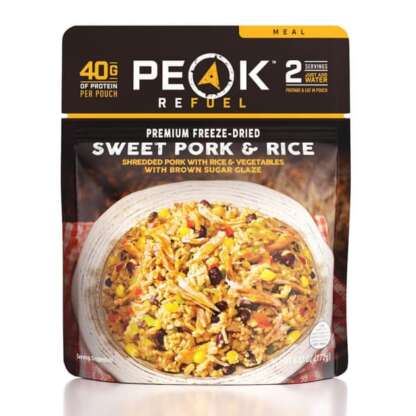 SWEET PORK & RICE FREEZE DRIED FOOD