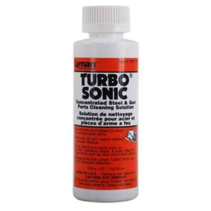 LYMAN STEEL & GUN PART TURBO SONIC CLEANING SOLUTION 4oz