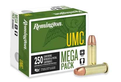 REMINGTON UMC 38 SPECIAL 130gr MEGA PACK 250pk 800fps