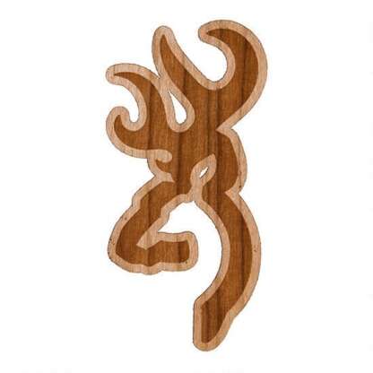 BROWNING WOOD BORDER BUCKMARK DECAL