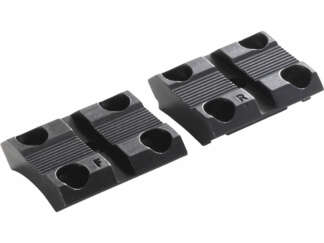 WEAVER BRNING X-BOLT ALUMINUM BASE PAIR - MATTE BLACK